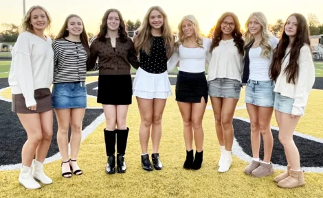 Crestview High School Fall Homecoming Court
